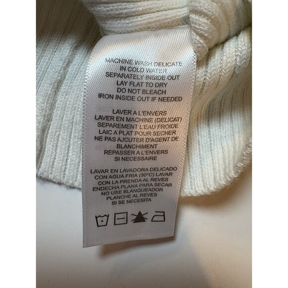 Philanthropy Knit Sweater Women’s Size Medium Off Shoulder Boat Neck Slouchy - Picture 10 of 10